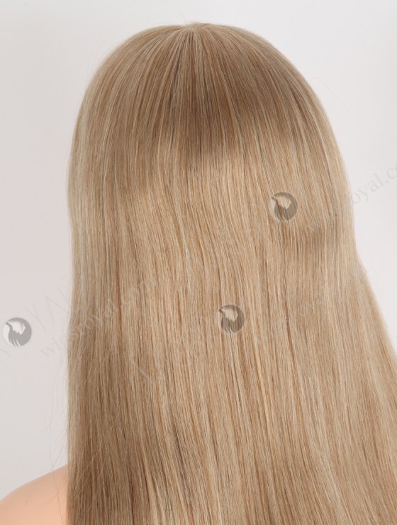 In Stock European Virgin Hair 18" Straight 8a#/60# Blended Color Lace Front Wig RLF-08064-28406