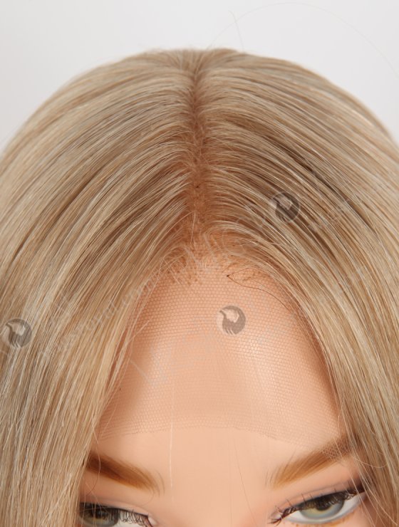 In Stock European Virgin Hair 18" Straight 8a#/60# Blended Color Lace Front Wig RLF-08064-28407