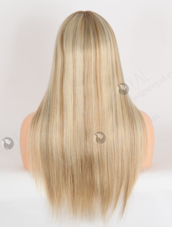 In Stock European Virgin Hair 20" Straight T8/60# With 8# Highlights Color Lace Front Wig RLF-08061-28391