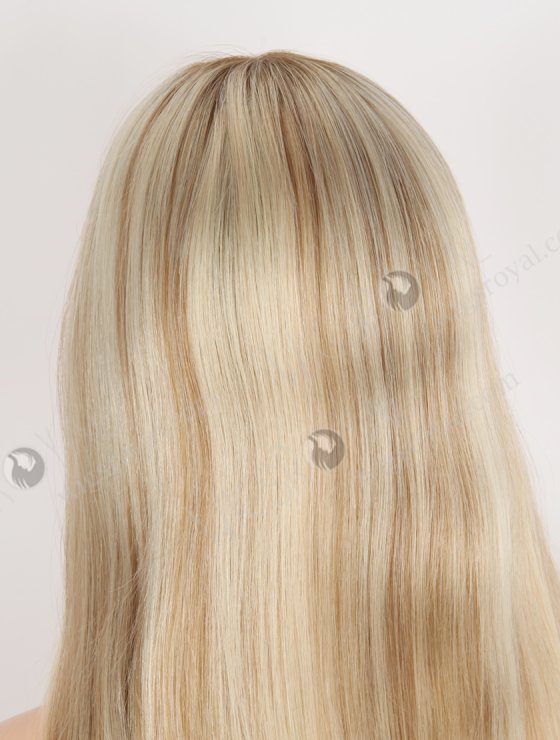 In Stock European Virgin Hair 16" Straight T8/60# With 8# Highlights Color Lace Front Wig RLF-08060-28374