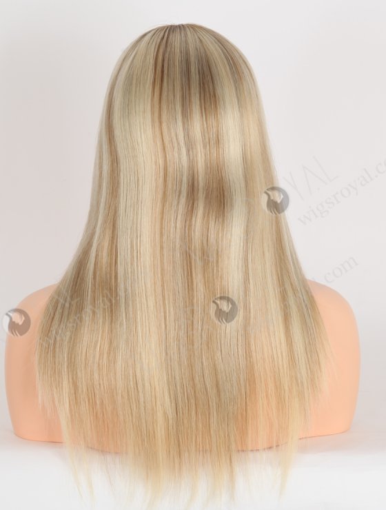 In Stock European Virgin Hair 16" Straight T8/60# With 8# Highlights Color Lace Front Wig RLF-08060-28375