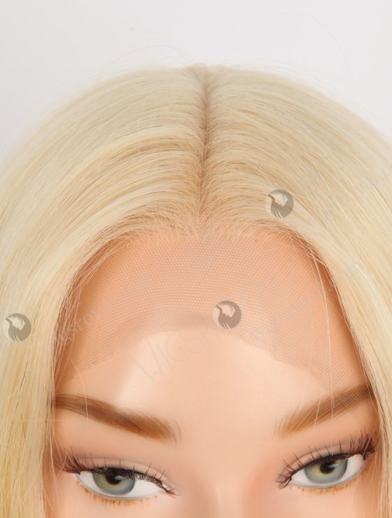 In Stock European Virgin Hair 18" Straight 613# Color Lace Front Wig RLF-08068-28508