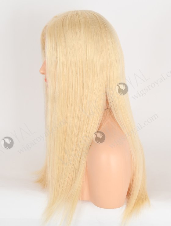 In Stock European Virgin Hair 18" Straight 613# Color Lace Front Wig RLF-08068-28514