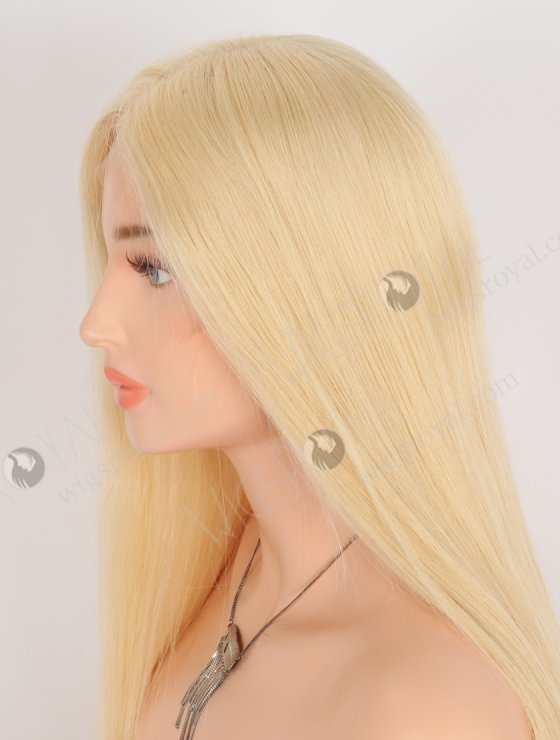 In Stock European Virgin Hair 18" Straight 613# Color Lace Front Wig RLF-08068-28515