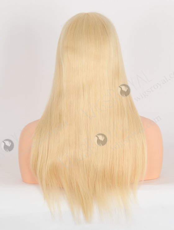 In Stock European Virgin Hair 18" Straight 613# Color Lace Front Wig RLF-08068-28518