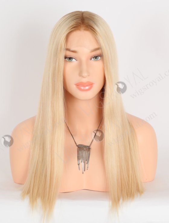 In Stock European Virgin Hair 18" Straight T8/16#/60# MIXED Color Lace Front Wig RLF-08080-28623