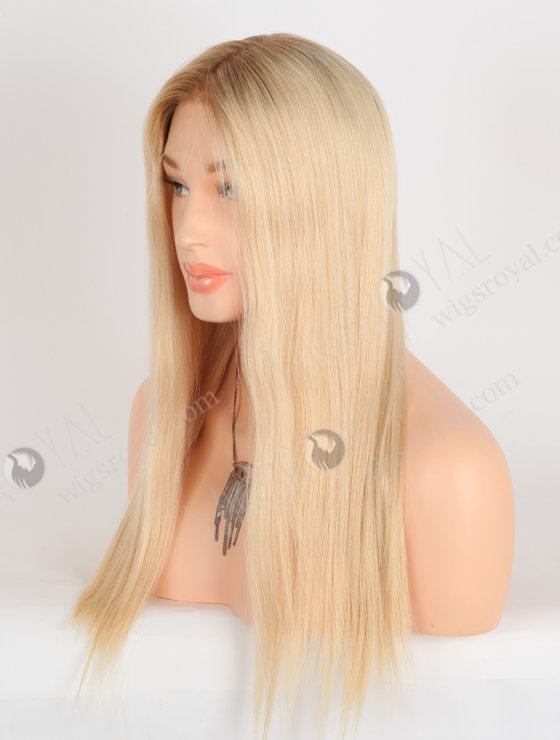 In Stock European Virgin Hair 18" Straight T8/16#/60# MIXED Color Lace Front Wig RLF-08080-28627