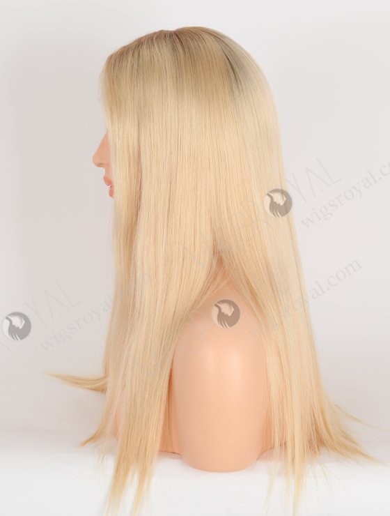 In Stock European Virgin Hair 18" Straight T8/16#/60# MIXED Color Lace Front Wig RLF-08080-28633