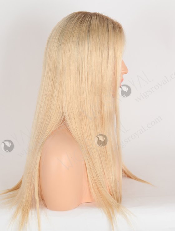 In Stock European Virgin Hair 18" Straight T8/16#/60# MIXED Color Lace Front Wig RLF-08080-28637