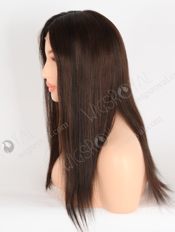 In Stock European Virgin Hair 16" Straight T1/3# With 1# Highlights Color Lace Front Wig RLF-08075-28562