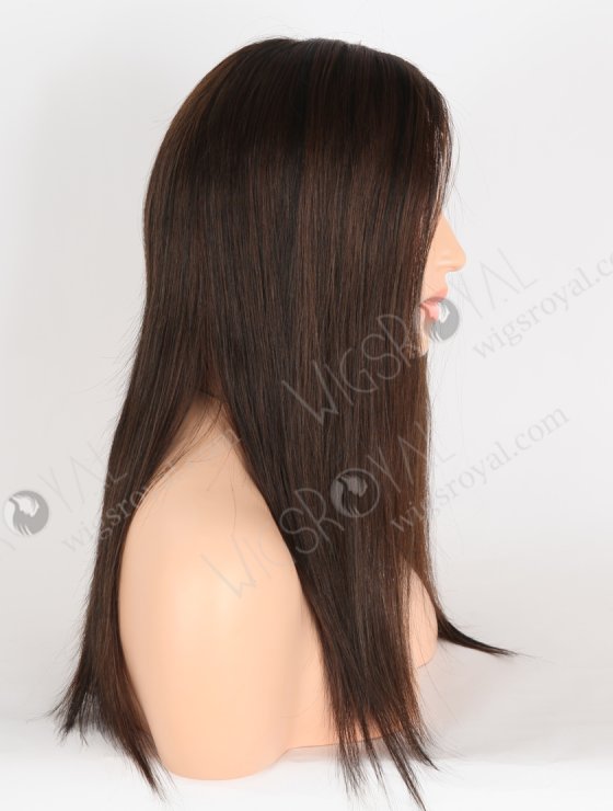 In Stock European Virgin Hair 16" Straight T1/3# With 1# Highlights Color Lace Front Wig RLF-08075-28563