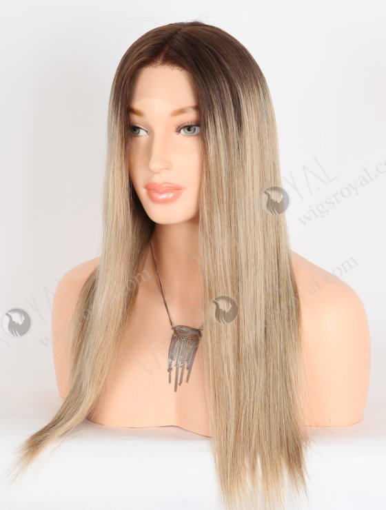 In Stock European Virgin Hair 18" Straight B116 Color Lace Front Wig RLF-08063-28476