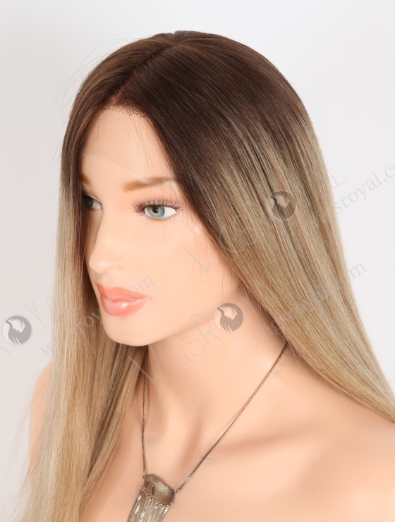 In Stock European Virgin Hair 18" Straight B116 Color Lace Front Wig RLF-08063-28484