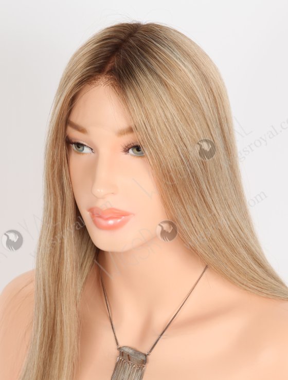 In Stock European Virgin Hair 16" Straight B116 Color Lace Front Wig RLF-08062-28468