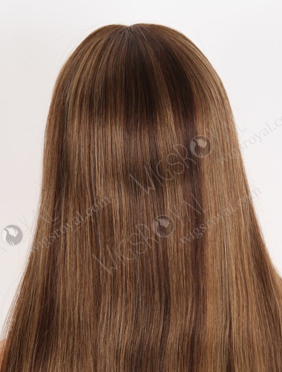 In Stock European Virgin Hair 18" Straight 3# With T3/8# Highlights Color Lace Front Wig RLF-08074-28499