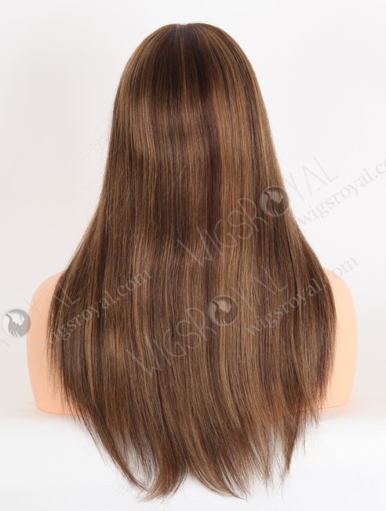 In Stock European Virgin Hair 18" Straight 3# With T3/8# Highlights Color Lace Front Wig RLF-08074-28502