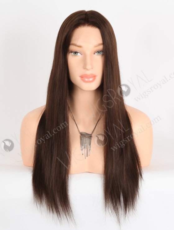 In Stock European Virgin Hair 20" Straight 2A# Color Lace Front Wig RLF-08056-28440