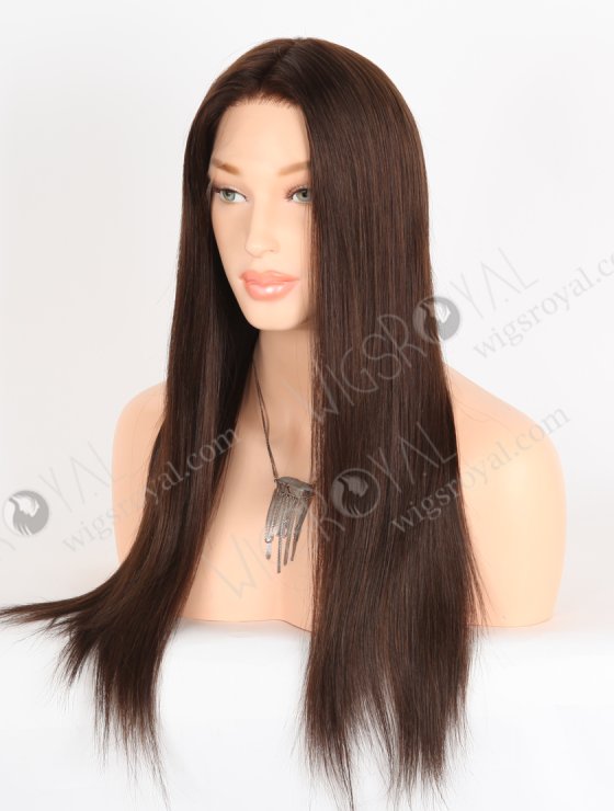 In Stock European Virgin Hair 20" Straight 2A# Color Lace Front Wig RLF-08056-28444