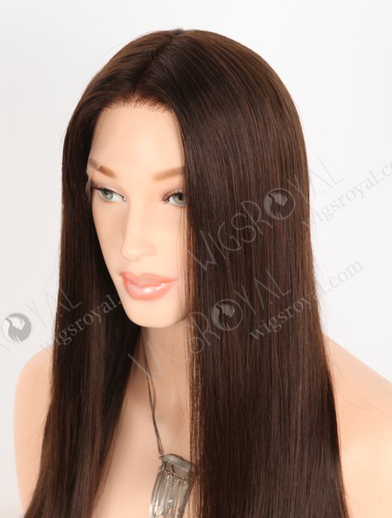 In Stock European Virgin Hair 20" Straight 2A# Color Lace Front Wig RLF-08056-28445