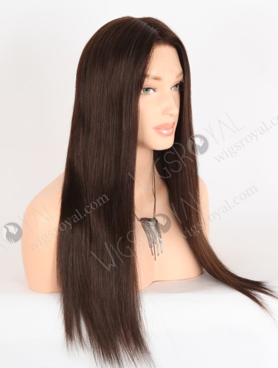 In Stock European Virgin Hair 20" Straight 2A# Color Lace Front Wig RLF-08056-28447