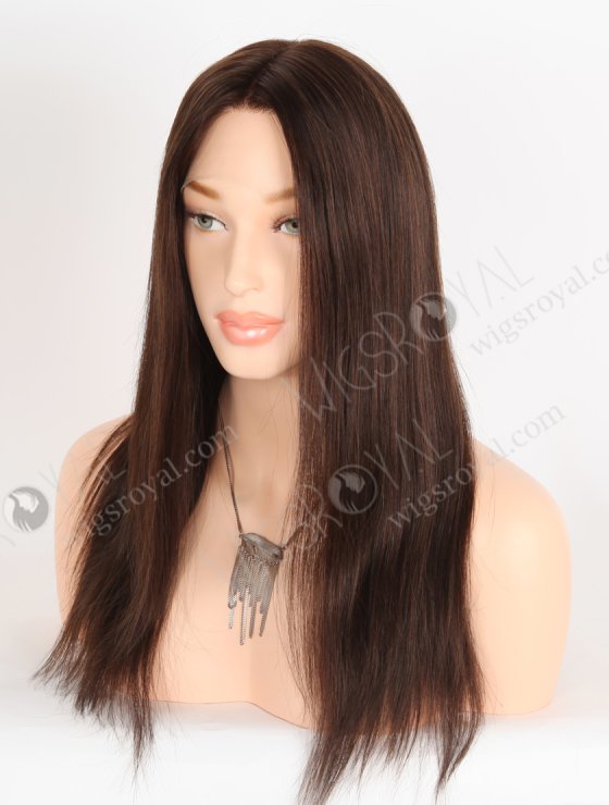 In Stock European Virgin Hair 16" Straight 2A# Color Lace Front Wig RLF-08055-28722