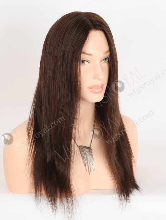 In Stock European Virgin Hair 16" Straight 2A# Color Lace Front Wig RLF-08055-28723