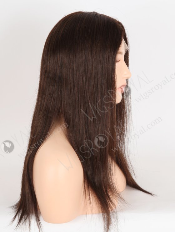 In Stock European Virgin Hair 16" Straight 2A# Color Lace Front Wig RLF-08055-28724