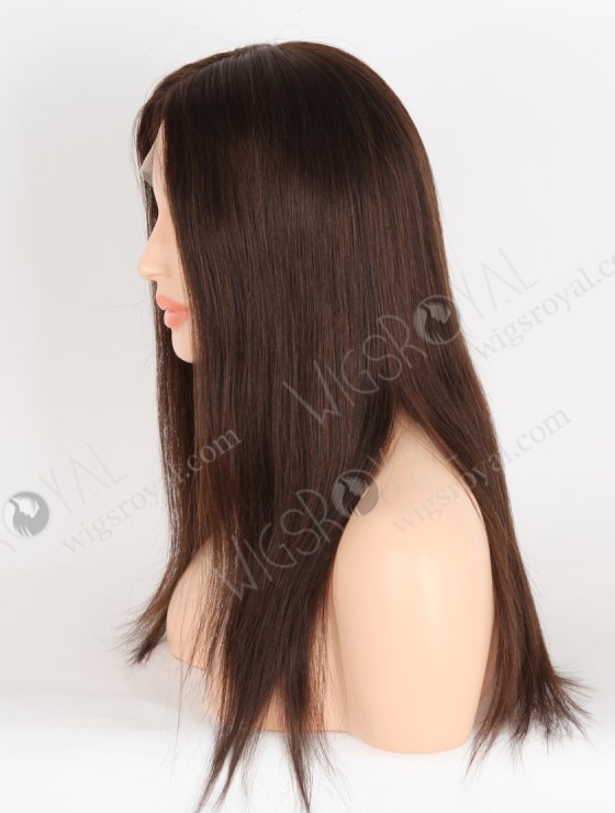 In Stock European Virgin Hair 16" Straight 2A# Color Lace Front Wig RLF-08055-28725