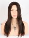 Small Cap Lace Front Wigs for Ladies with Thinning Hair Best Quality 16 Inch Straight Natural Brown Virgin Hair RLF-08047