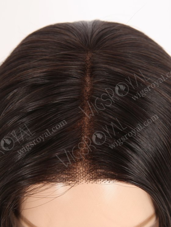 In Stock European Virgin Hair 14" Straight 2# Color Lace Front Wig RLF-08053-28705