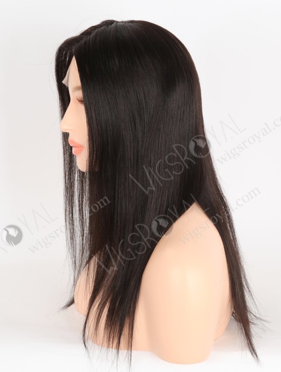 In Stock European Virgin Hair 14" Straight 2# Color Lace Front Wig RLF-08053-28709