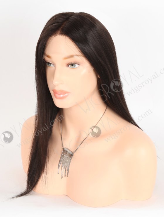 In Stock European Virgin Hair 14" Straight 2# Color Lace Front Wig RLF-08053-28710