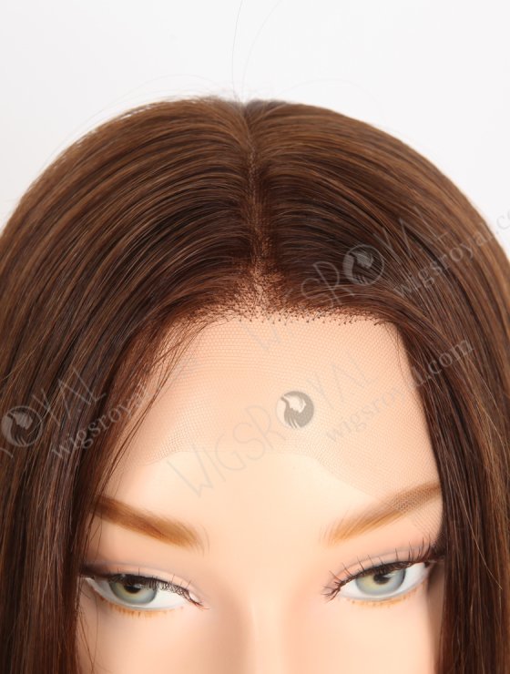 In Stock European Virgin Hair 18" Straight 3# Color Lace Front Wig RLF-08059-28735