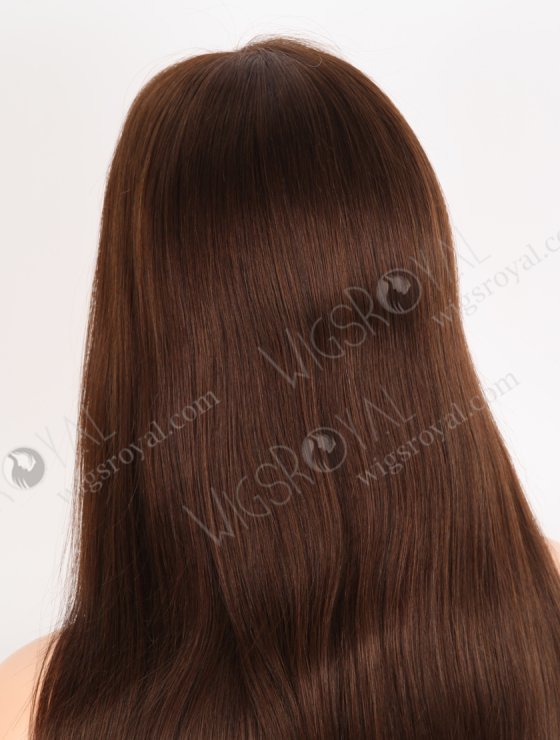 In Stock European Virgin Hair 18" Straight 3# Color Lace Front Wig RLF-08059-28743