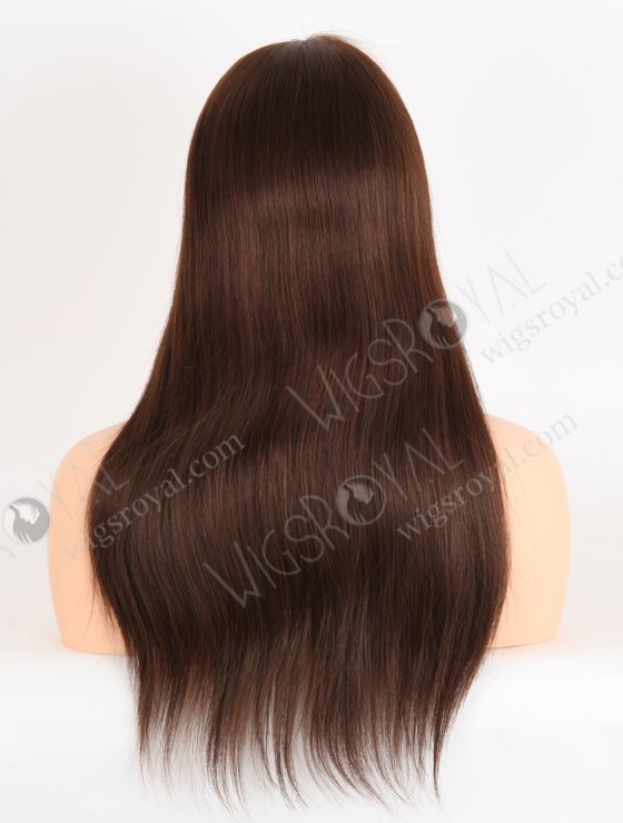 In Stock European Virgin Hair 18" Straight 3# Color Lace Front Wig RLF-08059-28744