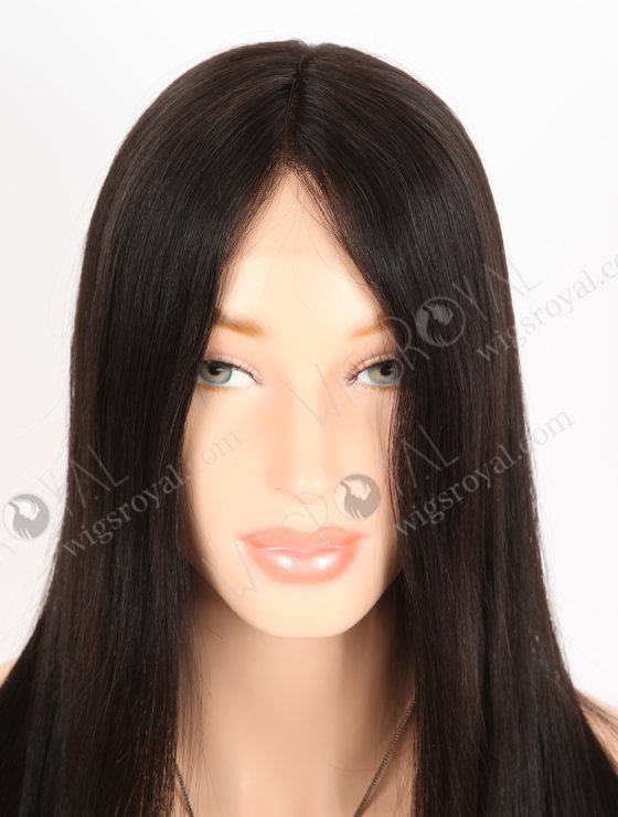 In Stock European Virgin Hair 14" Straight 1B# Color Lace Front Wig RLF-08051-28772