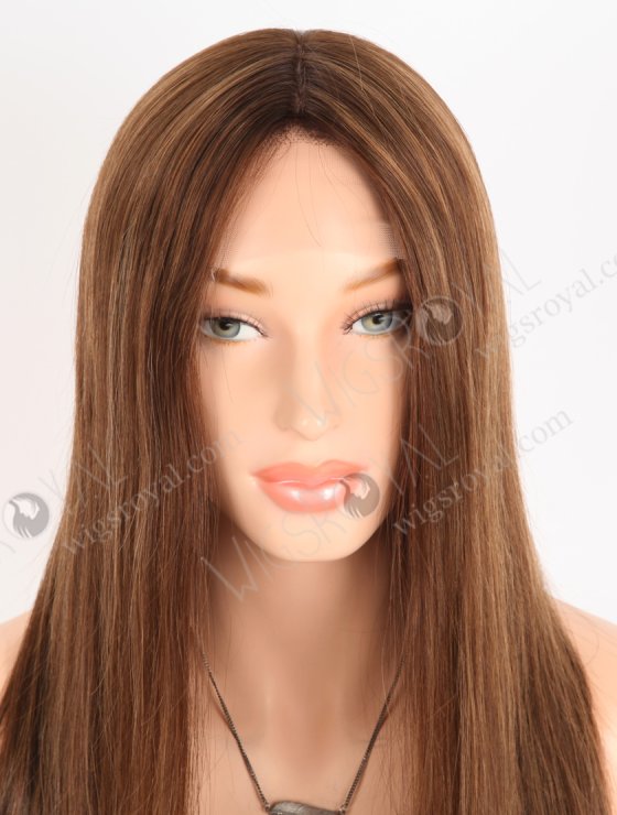 Natural Highlights Glueless Wig With Silk Top GLL-08080-28795