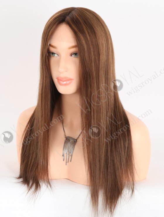 Natural Highlights Glueless Wig With Silk Top GLL-08080-28797