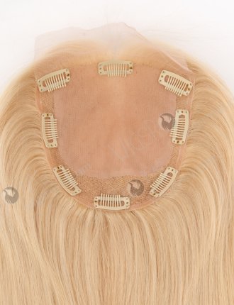 Super Realistic Hidden Knot Silk Top Lace Front Human Hair Topper WR-TC-102