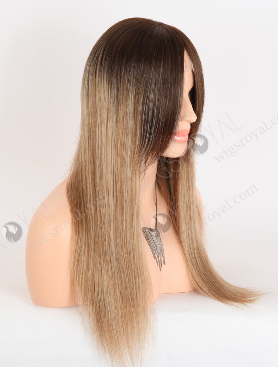 Ombre Color Straight Hair Wig With Bang Brazilian Virgin Lace Front Wig WR-CLF-067-28874