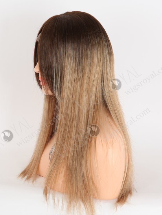 Ombre Color Straight Hair Wig With Bang Brazilian Virgin Lace Front Wig WR-CLF-067-28876