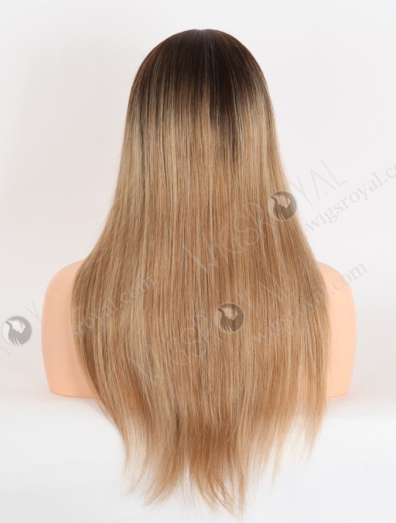 Ombre Color Straight Hair Wig With Bang Brazilian Virgin Lace Front Wig WR-CLF-067-28875