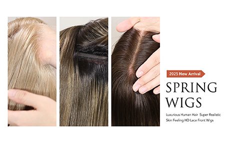5 new arrivals spring 2025 human hair wigs  | New Arrival Colors