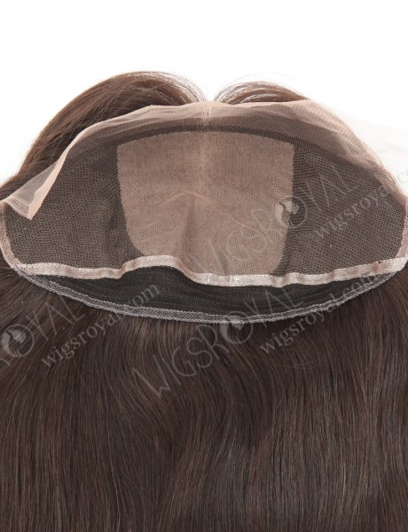 Silky Straight Style Natural Color Silk Lace Machine Weft Toppers for Thinning Hair WR-TC-105