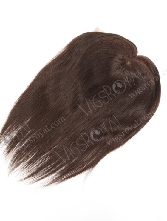 Silky Straight Style Natural Color Silk Lace Machine Weft Toppers for Thinning Hair WR-TC-105-28945