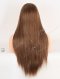 Dark Brown All One Length Brazilian Virgin Human Hair All Machine Weft Glueless Wig WR-GL-075