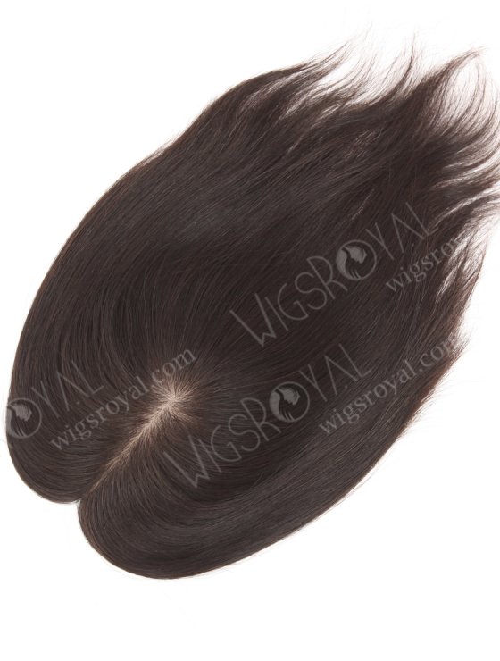 Light Density Fine Mongolian Virgin Human Hair Silk Base Topper For Thinning Hair WR-TC-103-28916