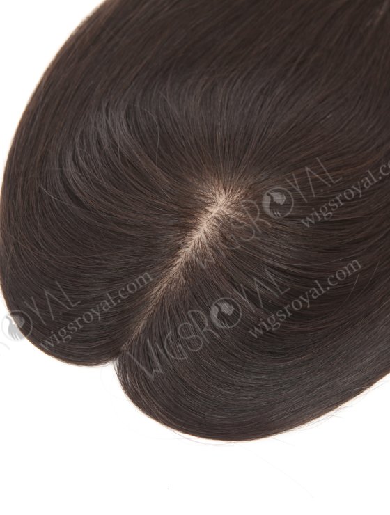 Light Density Fine Mongolian Virgin Human Hair Silk Base Topper For Thinning Hair WR-TC-103-28917