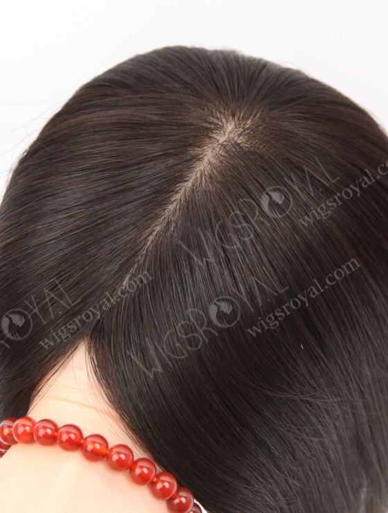 Light Density Fine Mongolian Virgin Human Hair Silk Base Topper For Thinning Hair WR-TC-103-28921