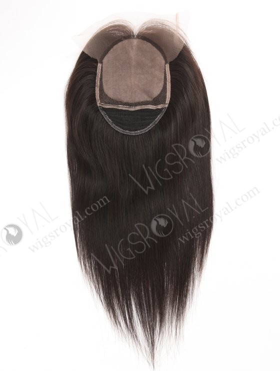 Indian Remy Human Hair Straight Style Size 4*4 Silk Lace Machine Weft Toppers for Women WR-TC-104-28927